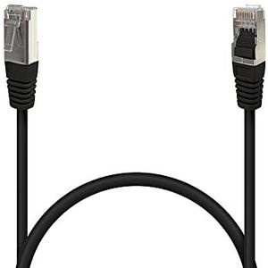 Waytex 33495 Kabel Netwerk ADSL RJ45 afgeschermd 0,3 m zwart