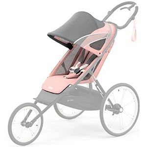 Cybex stoelpakket voor AVI Jogger-kinderwagen, vanaf ca. 6 maanden - ca. 4 jaar, max. 111 cm en 22 kg, stoeleenheid voor multisport-kinderwagen, Silver Pink