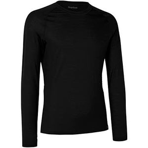 GripGrab Merino Blend Thermo-shirt met lange mouwen voor wielrennen, functioneel onderhemd, winter, fiets, onderhemd, sport, basislaag, lang