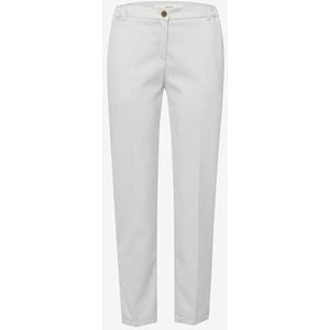 Style Maron S Style Maron Wool Touch broek in ontspannen silhouet, ivoor, 36W x 34L