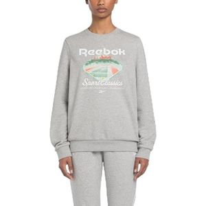 Reebok HOF SPORT FT CREW, Mgreyh, XXS