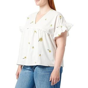 TILDEN Tuniek voor dames, wolwit geel, S