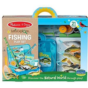 Melissa & Doug 40806 Let's Explore Fishing Set | Pretend Play | 3+ | Cadeau voor jongen of meisje