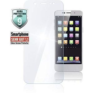 Hama Premium Crystal Glass 00186229 screen protector glas Geschikt voor (mobiele telefoon): Galaxy A40 1st. Transparant