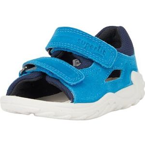 Superfit Flow Sandalen voor jongens, turquoise blauw 8400, 22 EU Weit