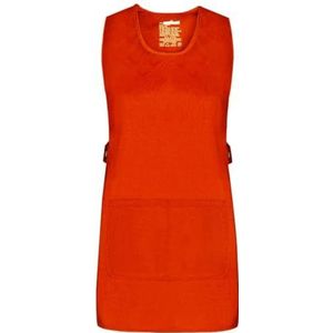 MISEMIYA Unisex reinigingsschort sanitair BZZ-868, oranje, XL