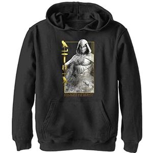 Marvel Boy Moon Knight the Moon Is Bright Capuchonpullover met capuchon, zwart, M, zwart, M, zwart, M, zwart, M
