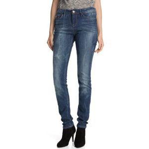 edc by ESPRIT dames jeans 123CC1B026 skinny/slim fit (groen) hoge band