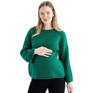 DeFacto Shirt zwangerschapstops (Green Melange, XXL), groen (green melange), XXL
