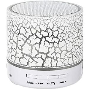 N98KN Bluetooth-luidspreker, kleine draagbare bluetooth-luidspreker met TWS, HD-stereogeluid, volle bas voor thuis, strand, douche, outdoor reizen, wit