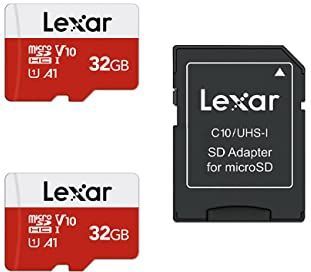 Lexar - Micro SD Kaart - 32GB - 2-Pack - microSDHC UHS-I - Hoge Snelheid