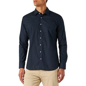 Seidensticker Zakelijk overhemd voor heren, donkerblauw, 36 NL