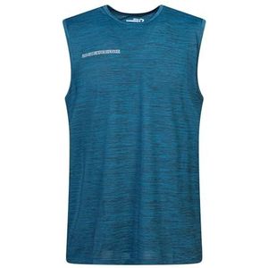 Rock Experience Terminator 2.0 Sleeveless Man Tank Mountain Tank, Blauw, XL Heren, Blauw, XL