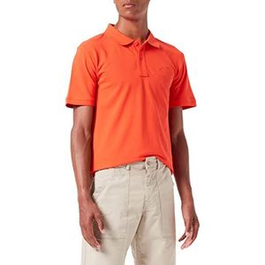 TOM TAILOR Uomini Basic Piqué poloshirt 1033405, 10524 - Grenadine Red, M