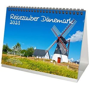 Reismagie Denemarken DIN A5 tafelkalender voor 2023 Japan stad en land - zielenzauber