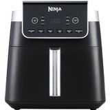 Ninja Air Fryer MAX PRO, 6,2 liter, zonder Olie, Grote Vierkante Enkele Lade, Roosteren, Bakken, Familieformaat, Koken Vanuit Bevroren, Anti-aanbaklaag, Vaatwasmachinebestendige mand en plaat AF180EU