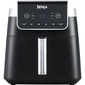 Ninja Air Fryer MAX PRO, 6,2 liter, zonder Olie, Grote Vierkante Enkele Lade, Roosteren, Bakken, Familieformaat, Koken Vanuit Bevroren, Anti-aanbaklaag, Vaatwasmachinebestendige mand en plaat AF180EU