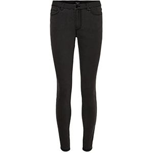 Vero Moda VMJUDY MR Slim Jegging VI212 NOOS Jeans, Dark Grey Denim, XS/32