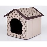 Hobbydog Hondenhuis, maat 3, Beige met poten