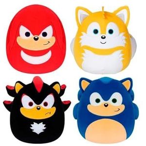 Jazwares Squishmallows Sonic The Egel Pluche speelgoed, 25 cm