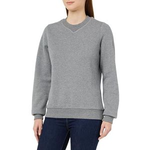 SANIKA Dames Sweater 12718116-SA01, grijs melange, M, grijs melange, M