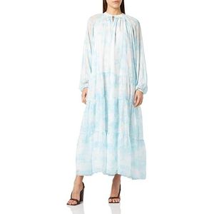 ZITHA Dames maxi-jurk 19323135-ZI01, aqua, M, maxi-jurk, M