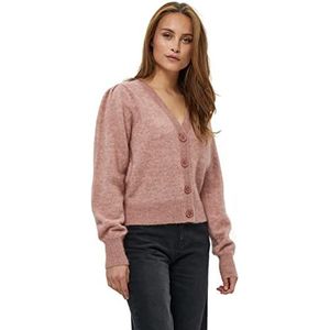 Minus Dames Ditta Gebreid Vest, 4458m Ash Rose Melange, M