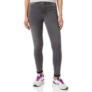 ONLY OnlRoyal High Skinny Fit Jeans voor dames, grijs (dark grey denim), (L) W x 32L