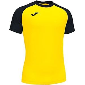 Joma 2XS Teamwork T-shirt met korte mouwen voor volwassenen, uniseks, geel-zwart