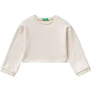 United Colors of Benetton Sweatshirt voor meisjes, beige 60v, 98 cm