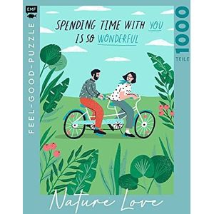 Feel-good-Puzzle 1000 Teile – NATURE LOVE: Spending time with you is so wonderful