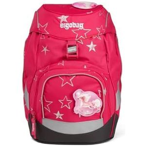 ergobag Prime School Backpack rugzakset, uniseks, CinBearella (roze), eenheidsmaat