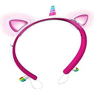 eKids HY-FUNI-EU-PNK Bluetooth-hoofdband, roze