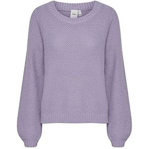 ICHI Dames Ihnoelle Ls Pullover, 1738171/Daybreak Melange, XL