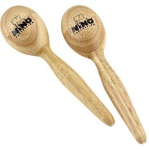 Nino Percussion NINO565 Egg Maracas van hout maat S