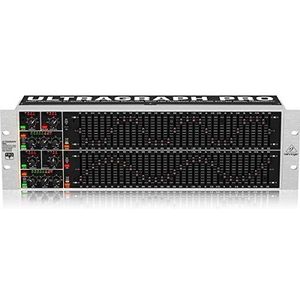 Behringer FBQ6200HD Grafische equalizer, high-definition, 31-bands, stereo, met FBQ Feedback Detection systeem