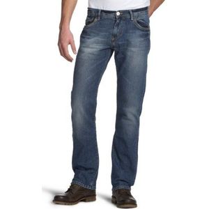 Cross Jeans Heren Jeans - blauw - 34/34