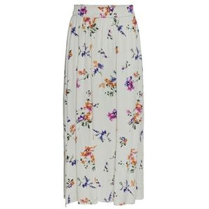 Strokenrok - Bloemenprint - Viscose - Losse Pasvorm - Gladde Stof