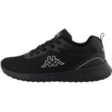 KAPPA Sneakers laag 'Fania'  zwart / wit