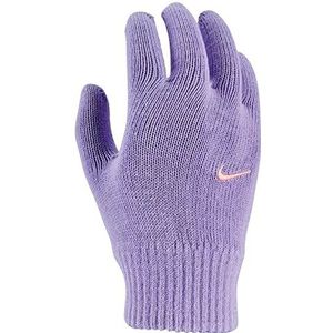 Nike Dames Swoosh Knit 2.0 Winterhandschoenen, paars, S/M EU, paars, S/M