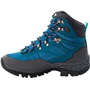 Jack Wolfskin Dames Rebellion Guide Texapore Mid W middelhoog, Turkoois Coral, 38 EU