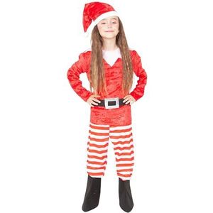 Kerstkostuum voor maretak-elf voor kinderen - Verkleedkleding
