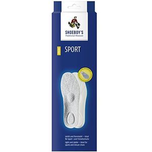 Shoeboy's Sport - licht, stabiel voetbed voor alle sport- en vrijetijdsschoenen - maat 39, 1 paar