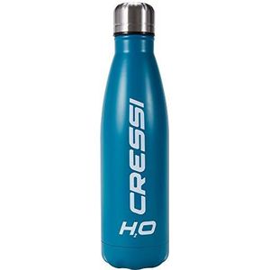 Cressi Water Bottle H20 Stainless Steel - Unisex Sport Bottle