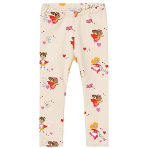 Bestseller A/s NMFLIVA Sweat Legging Box BRU, Botercrème., 110 cm