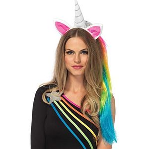 Leg Avenue Dameskostuum accessoires Magical Unicorn haarband