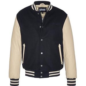 Schott NYC Herenjas, NAVY/Beige, M