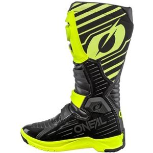 O'NEAL | motorcross laarzen | Enduro Motocross | anti-slip buitenzool voor maximale grip, ergonomische hielzone, geperforeerde voering | laarzen RMX | Volwassen | Zwart neon geel | Maat 41
