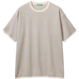 United Colors of Benetton Shirt G/C M/M, Crème., M