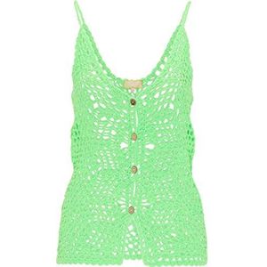 UCY Dames gehaakte top 12407232-UC01, NEON GROEN, XS/S, neongroen, XS/S